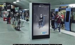国外超赞的地铁公益广告，关注癌症儿童